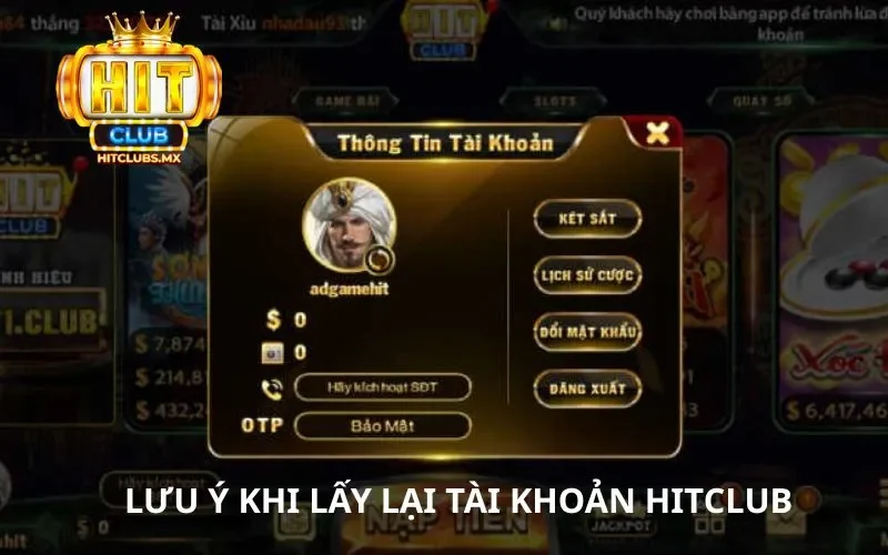 Lưu ý nên ghi nhớ