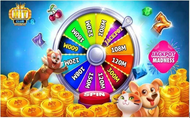 Vòng quay may mắn nổ hũ jackpot